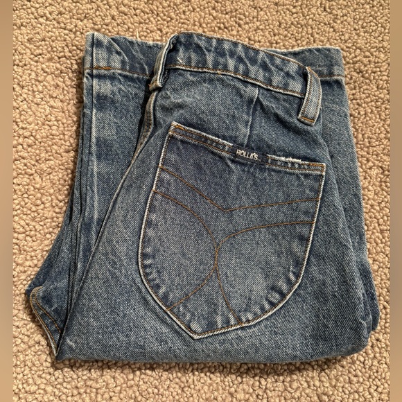 ROLLA'S Denim Wide Leg Jeans 27 - Picture 5 of 7